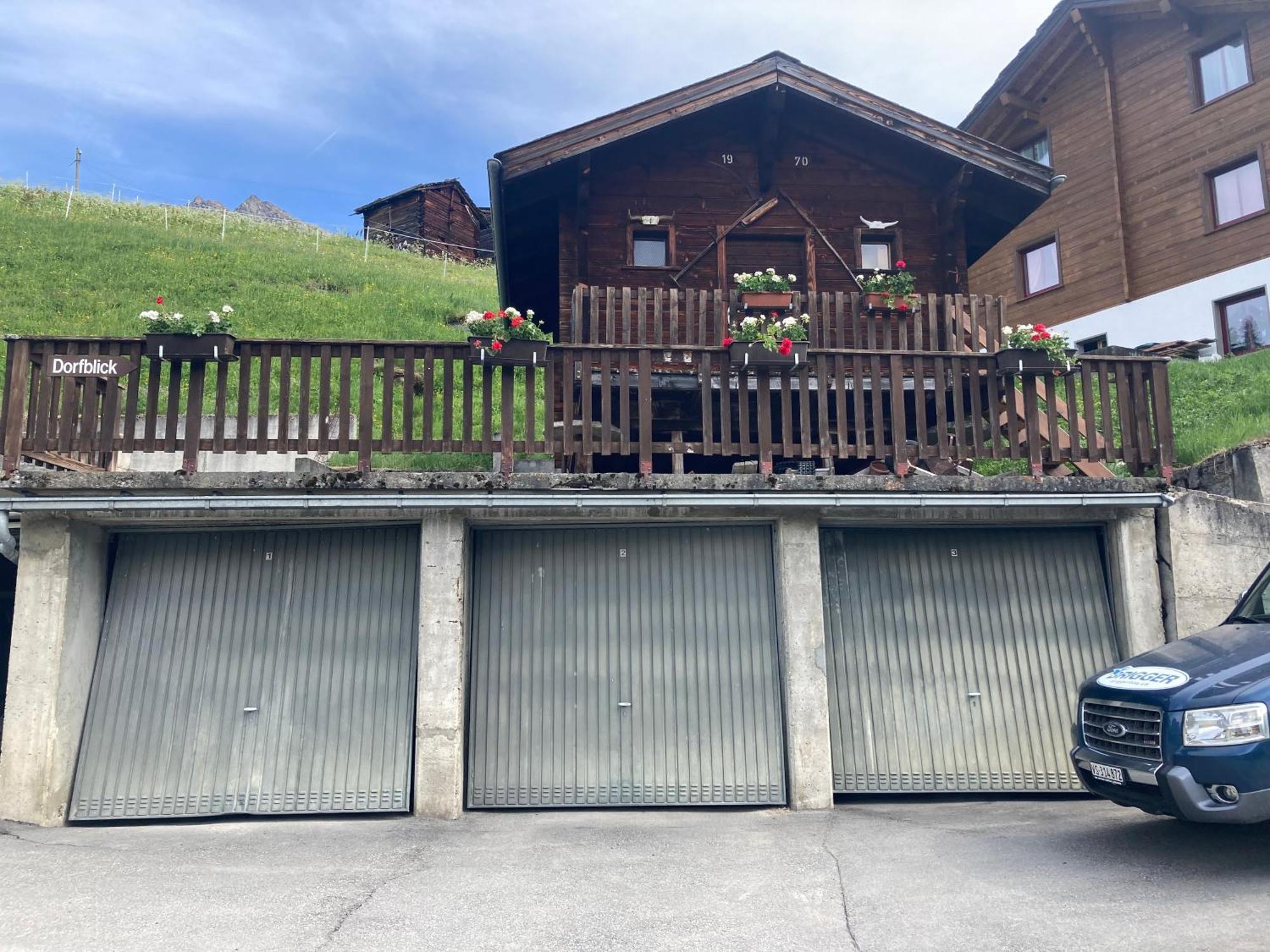 Haus Dorfblick Apartment Grachen Bagian luar foto
