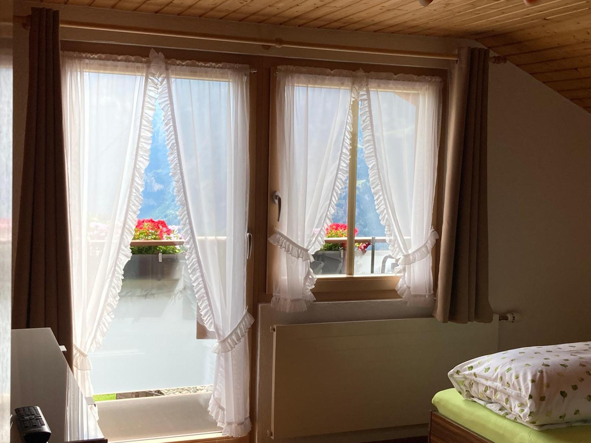 Haus Dorfblick Apartment Grachen Bagian luar foto
